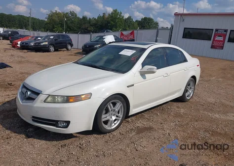 2008 Acura Tl 3.2 из США, поврежденный, VIN 19UUA66228A024043